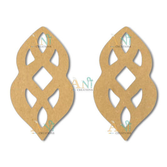 Earring 38 MDF  cutout