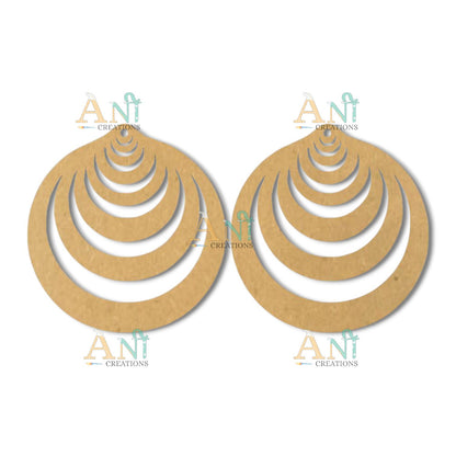 Earring 40 MDF  cutout