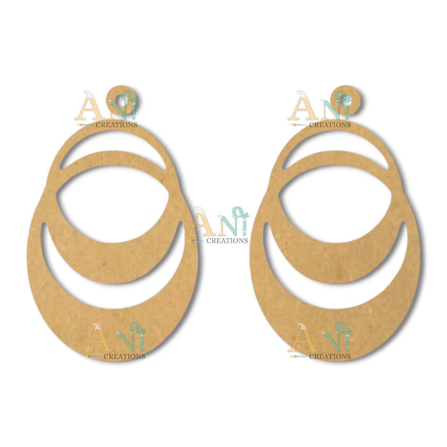 Earring 43 MDF  cutout
