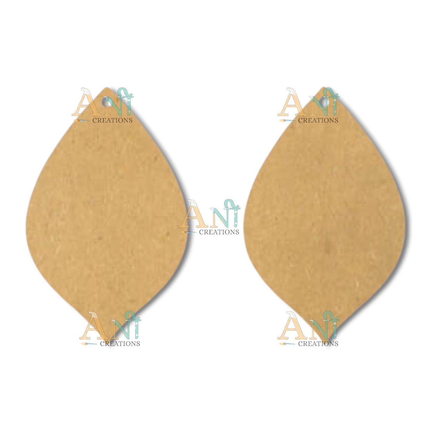 Earring 44 MDF  cutout