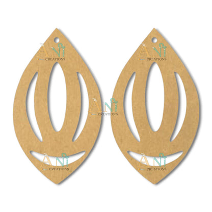 Earring 45 MDF  cutout