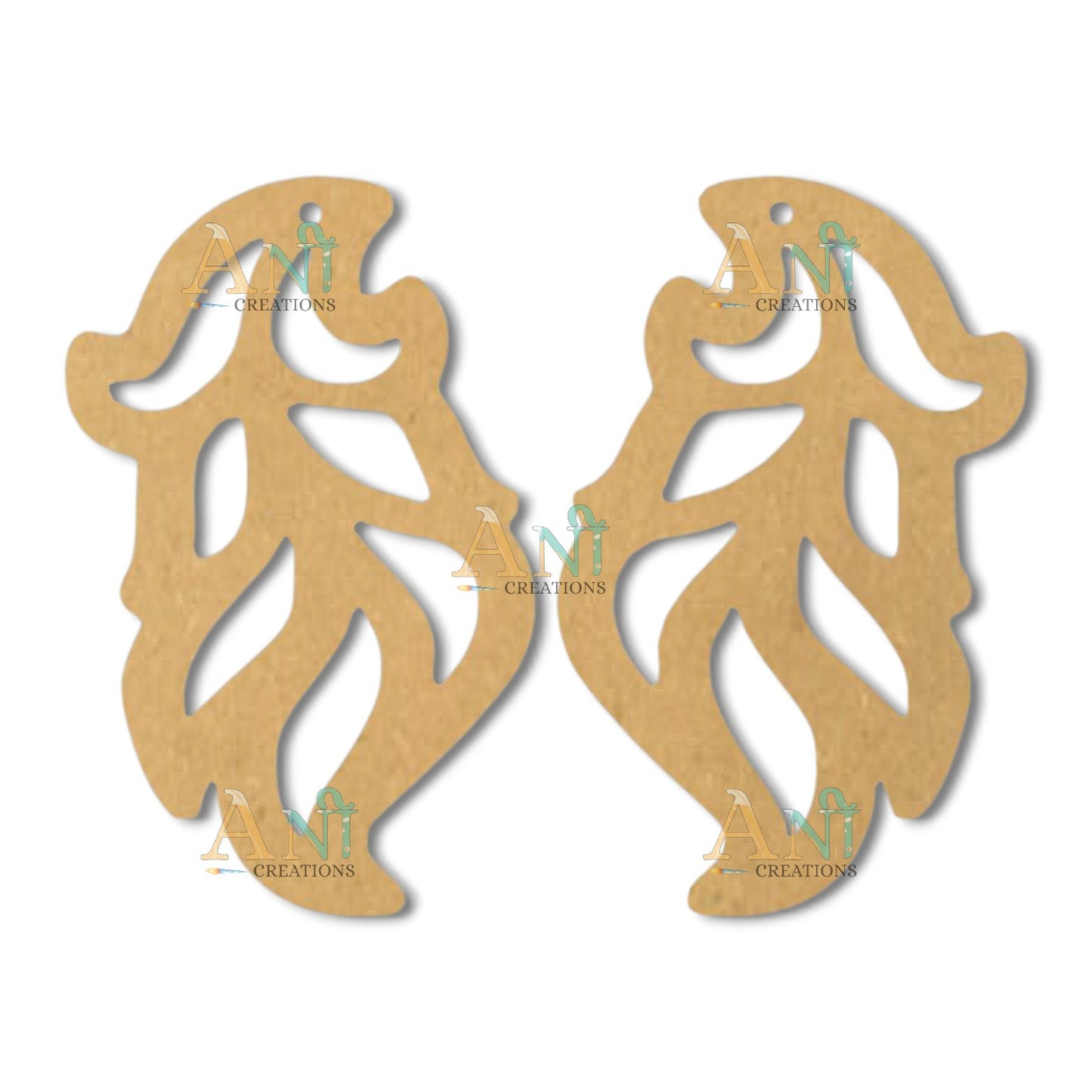 Earring 47 MDF  cutout