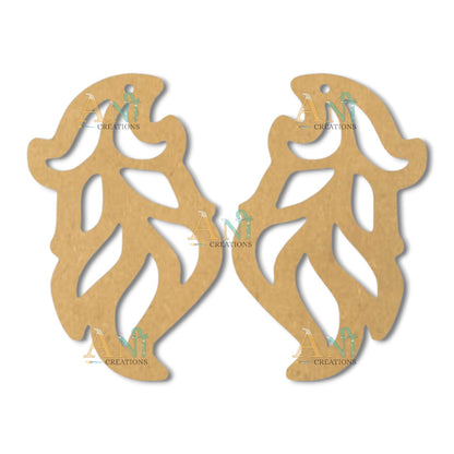 Earring 47 MDF  cutout