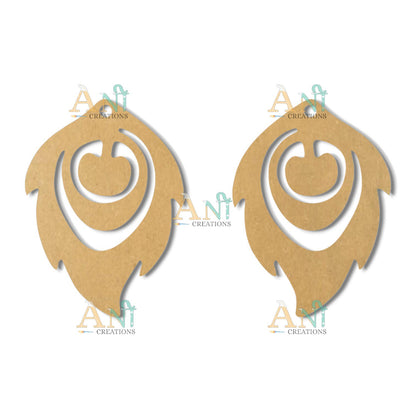 Earring 48 MDF  cutout