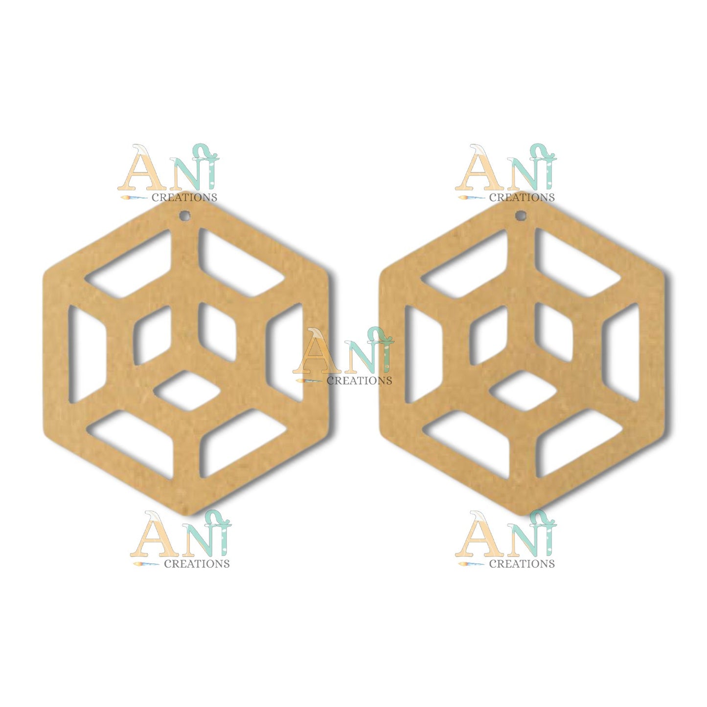 Earring 49 MDF  cutout