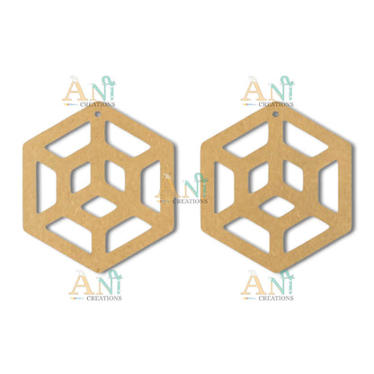 Earring 49 MDF  cutout