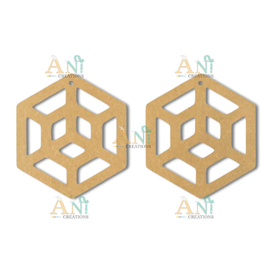 Earring 49 MDF  cutout