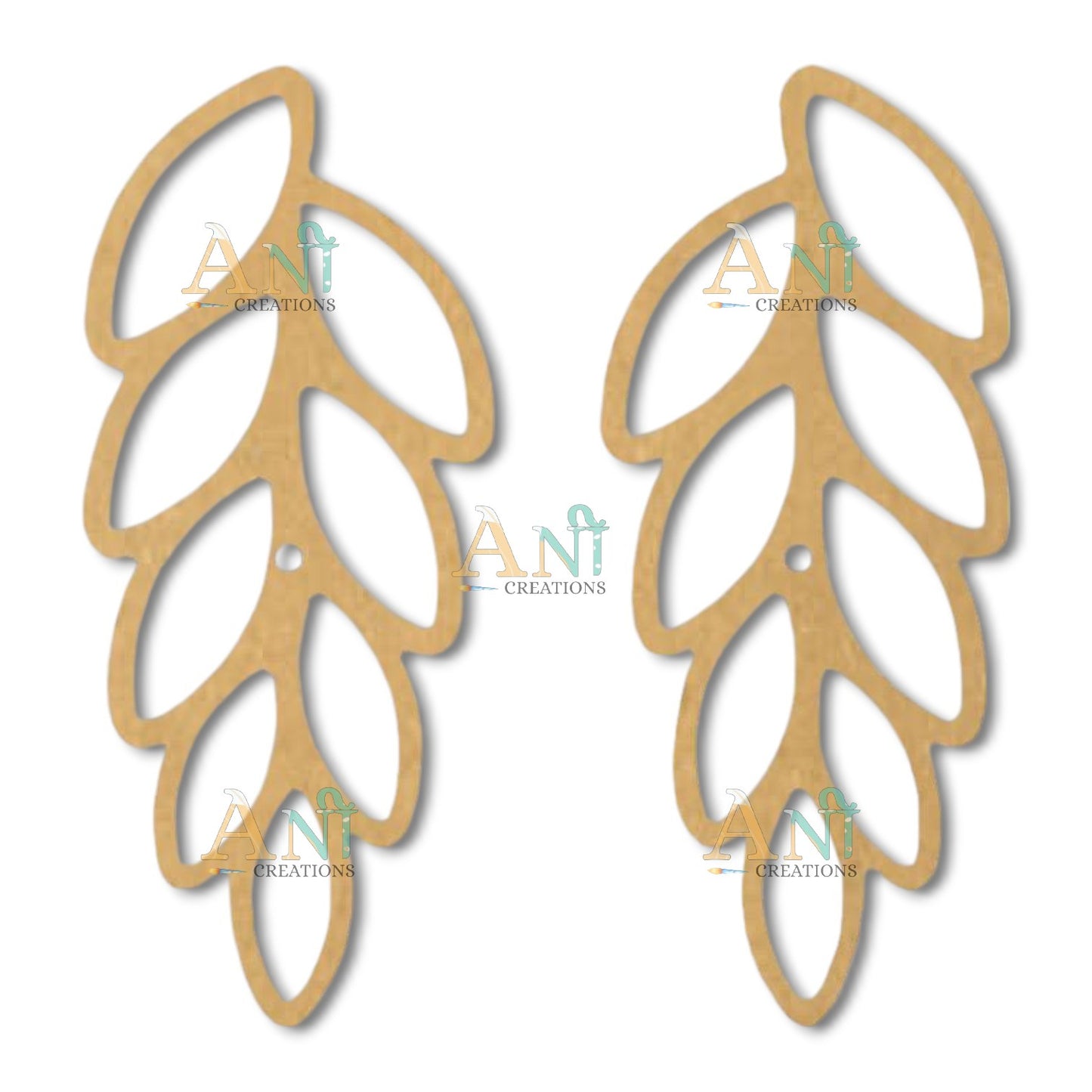 Earring 4 MDF  cutout