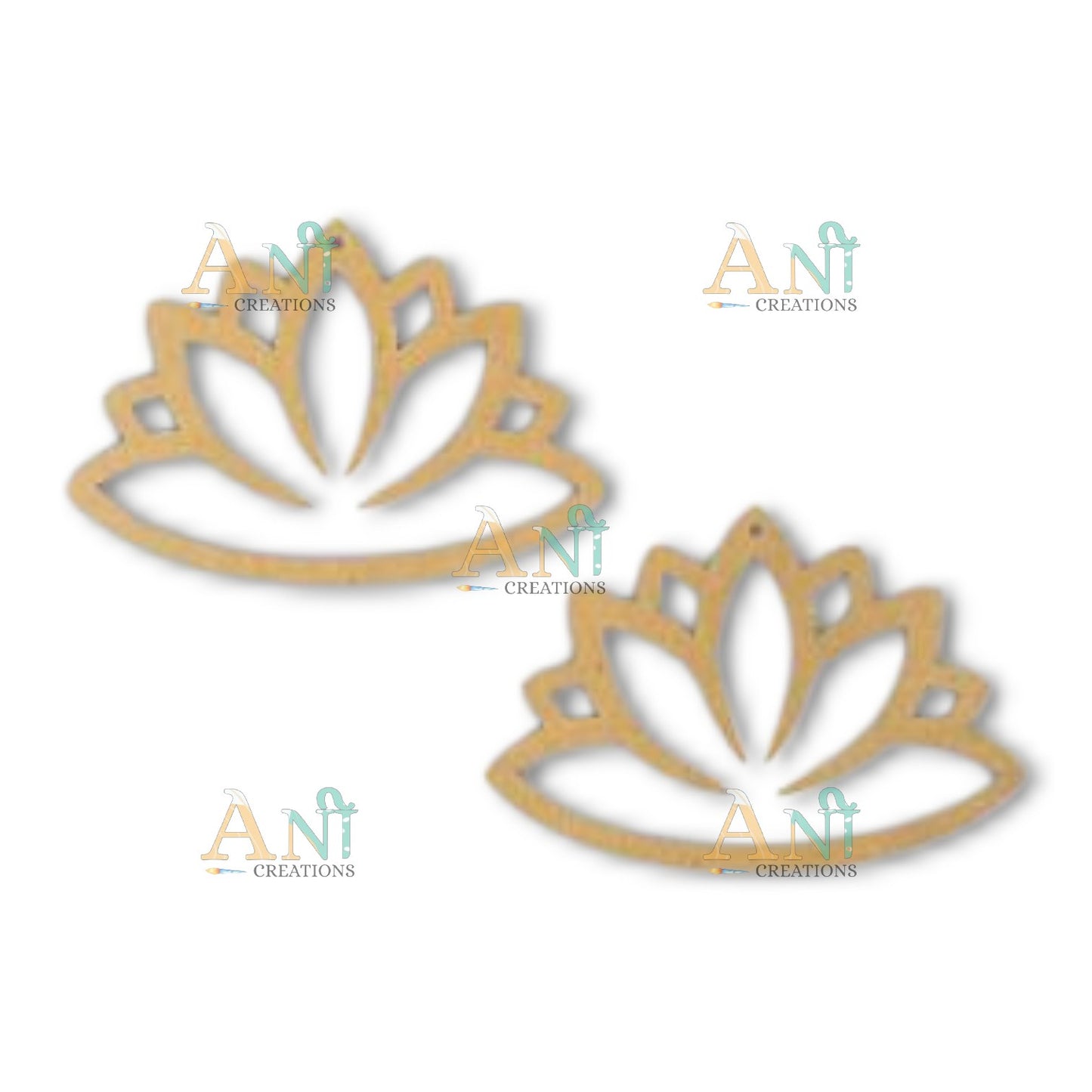 Earring 50 MDF  cutout