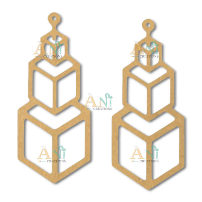 Earring 51 MDF  cutout