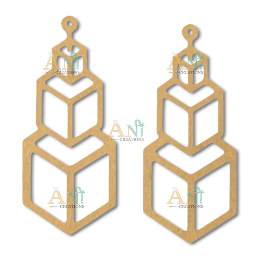 Earring 51 MDF  cutout