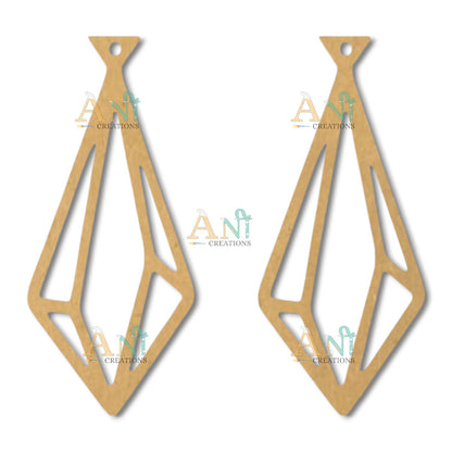 Earring 52 MDF  cutout