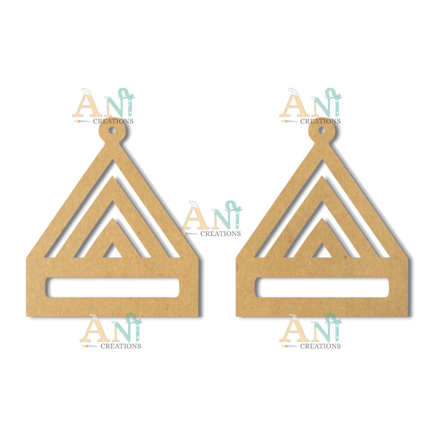 Earring 53 MDF  cutout