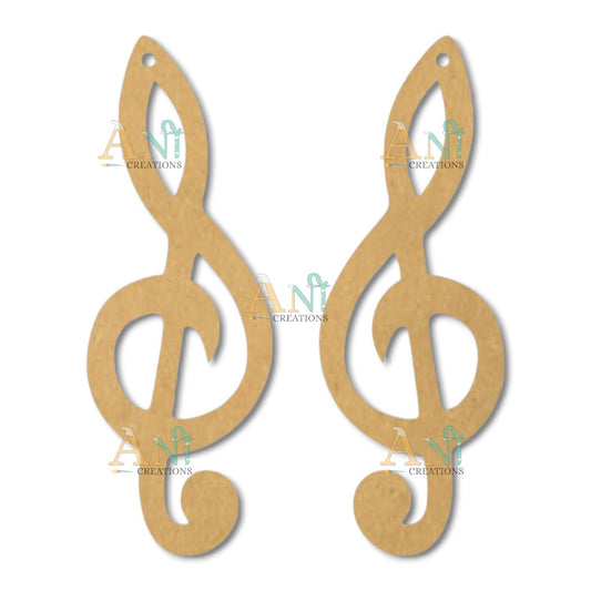 Earring 54 MDF  cutout