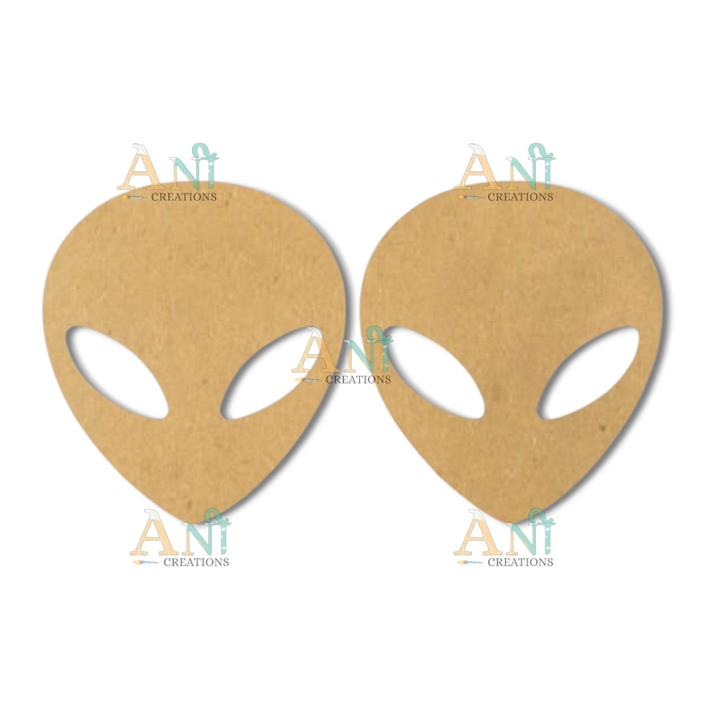 Earring 55 MDF  cutout