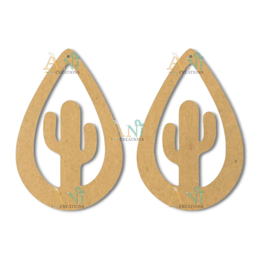 Earring 60 MDF  cutout