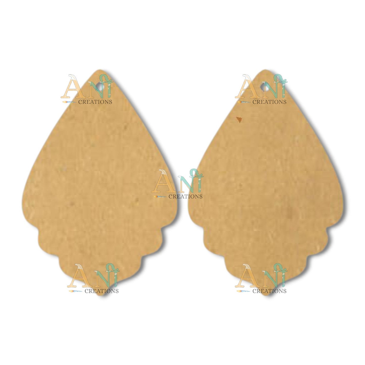 Earring 62 MDF  cutout