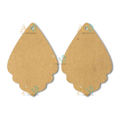 Earring 62 MDF  cutout