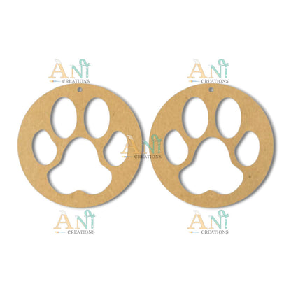 Earring 64 MDF  cutout