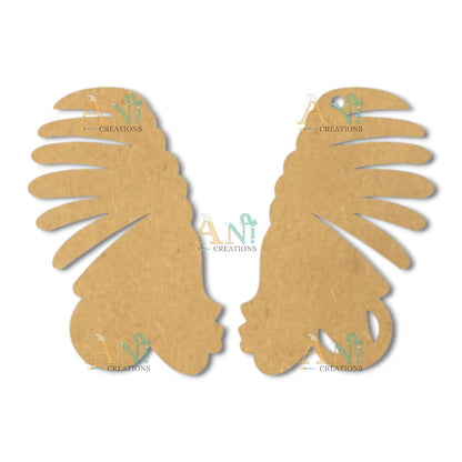 Earring 67 MDF  cutout