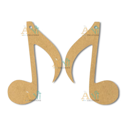 Earring 69 MDF  cutout