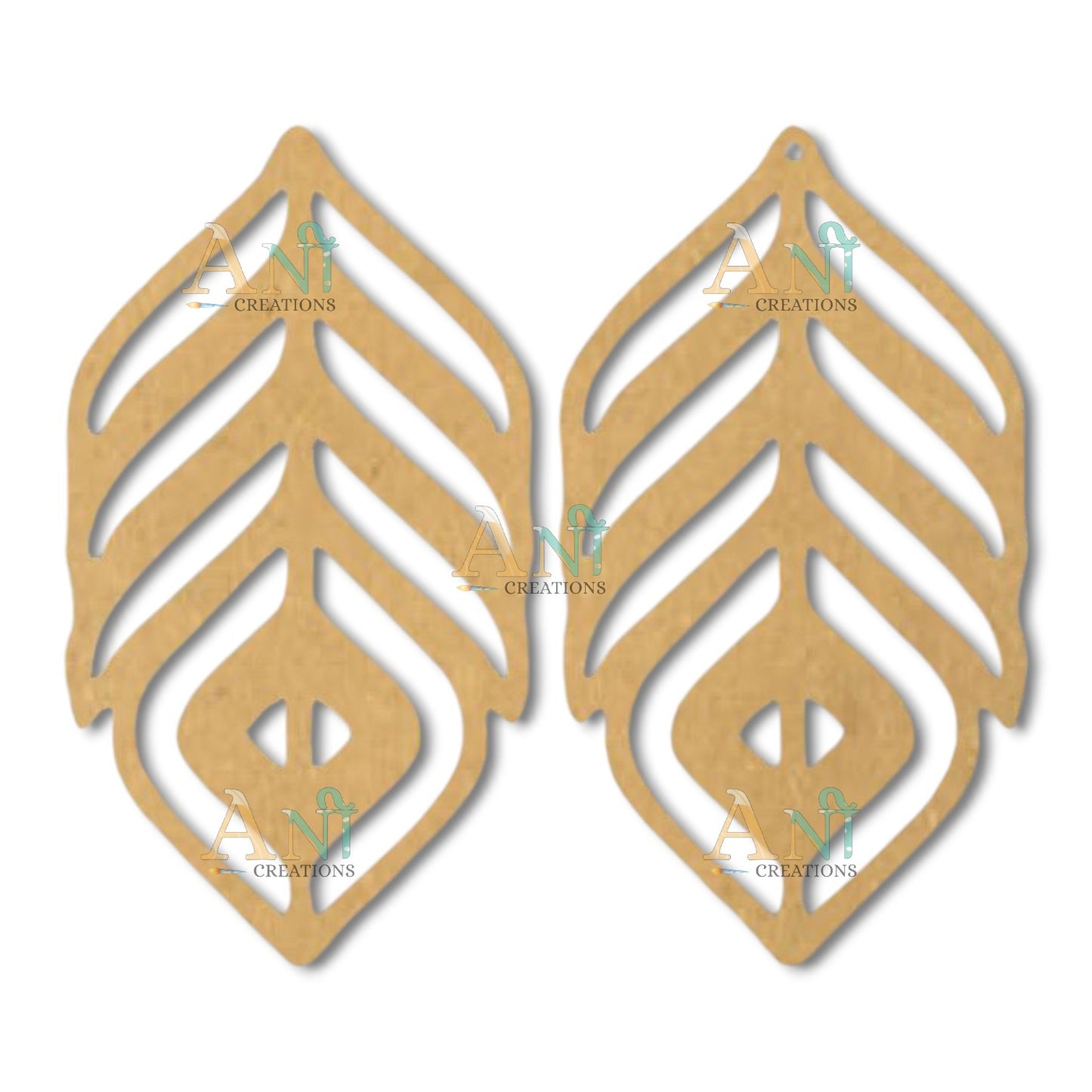 Earring 5 MDF  cutout