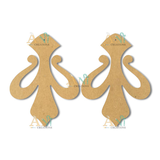 Earring 70 MDF  cutout