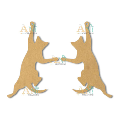 Earring 72 MDF  cutout