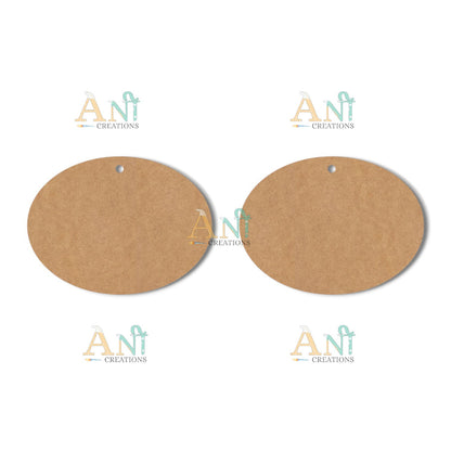 Earring 75 MDF  cutout