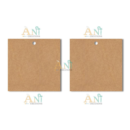 Earring 78 MDF  cutout