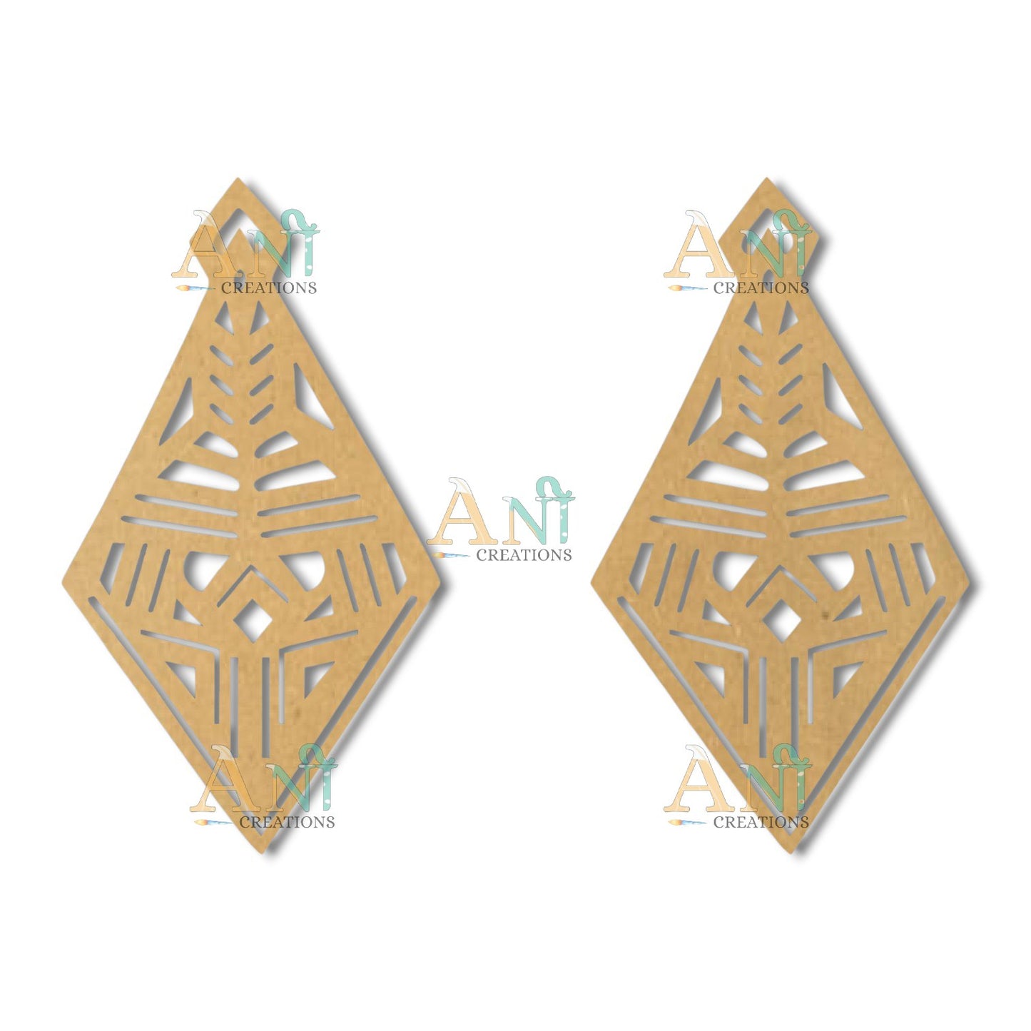 Earring 7 MDF  cutout