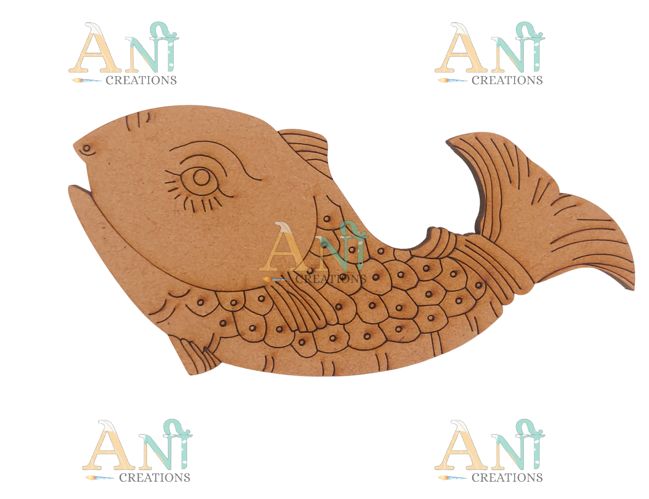 Fish 5 MDF Cutout