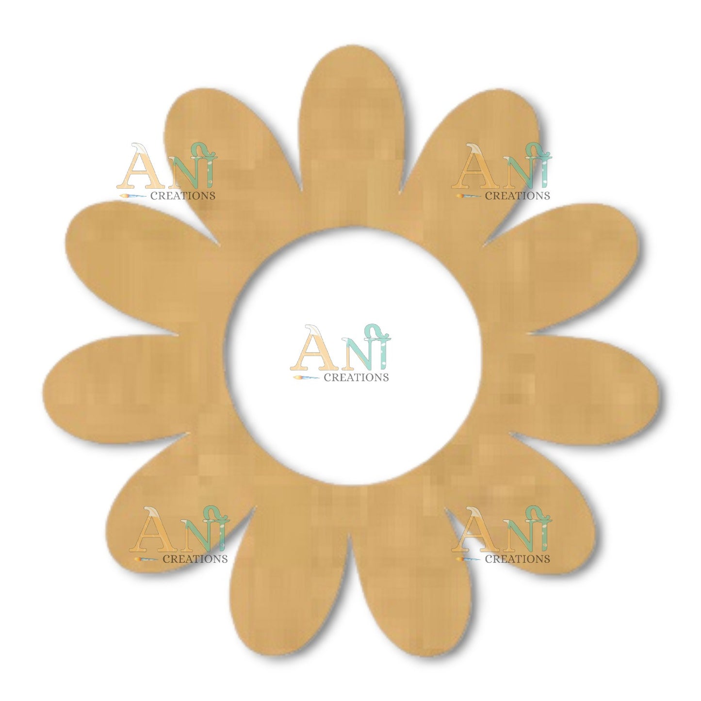 Flower 2 MDF Cutout