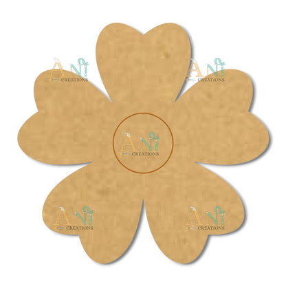Flower 7 MDF Cutout
