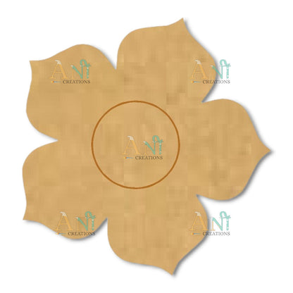 Flower 8 MDF Cutout