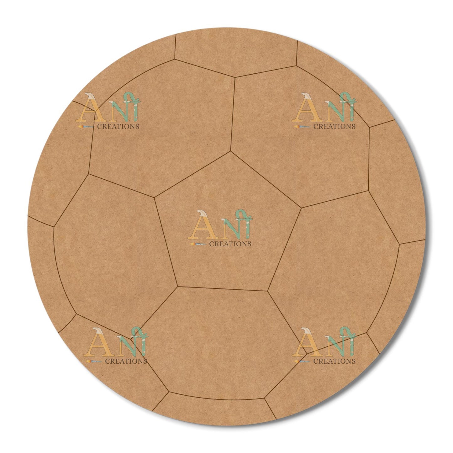 Football MDF Cutout