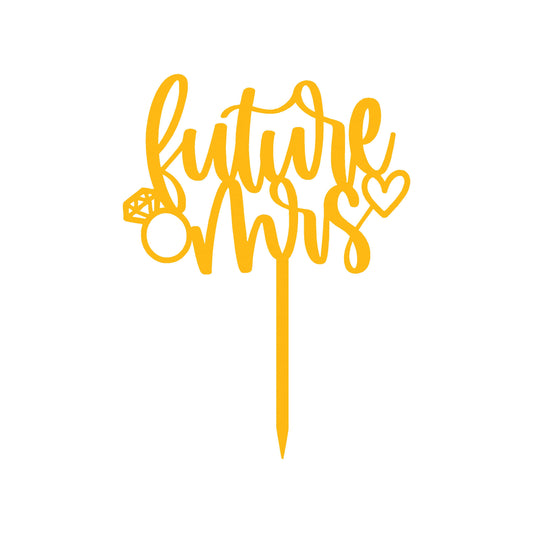 Future Mrs. Cake Topper