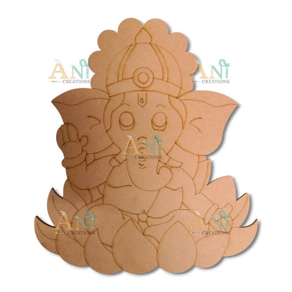 Ganpati ji 2 MDF Cutout