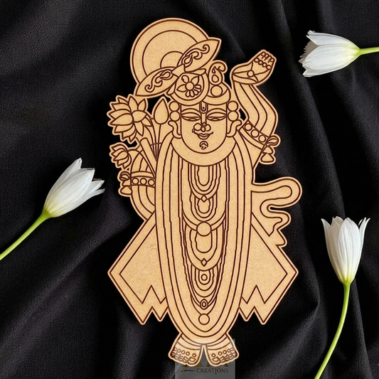 Shreenath ji 4 MDF Cutout
