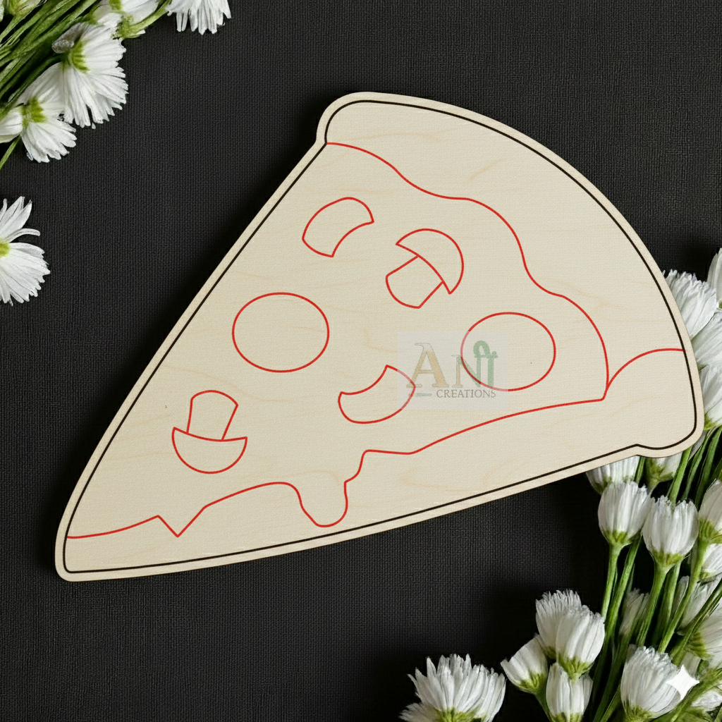 Pizza MDF Cutout