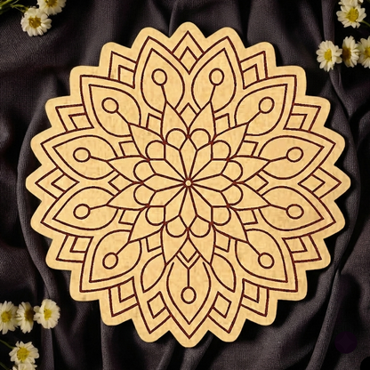 Mandala 24 MDF Premarked