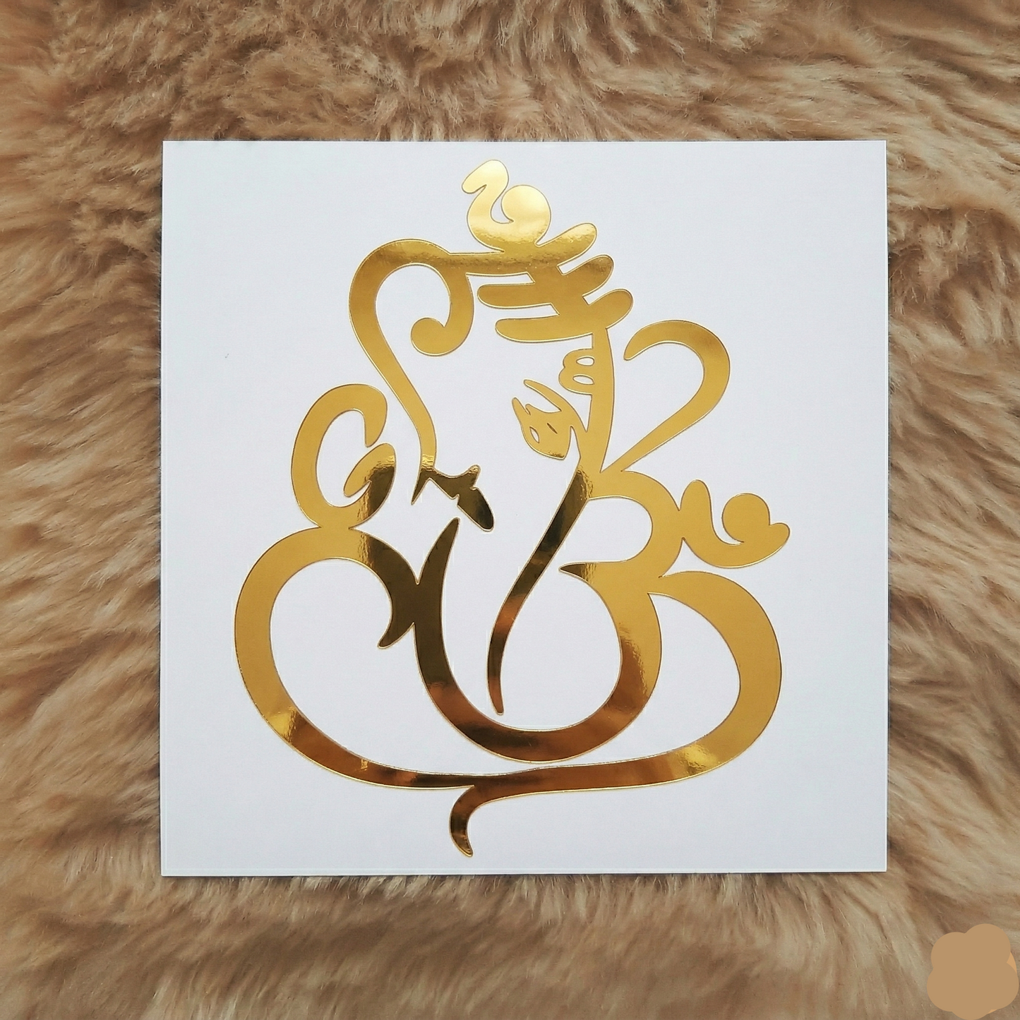 Ganpati Vinyl Sticker 1