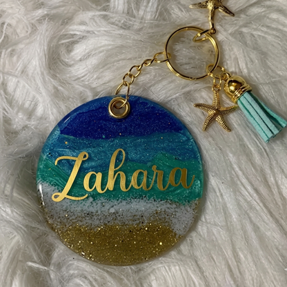 Key chain Customized Sticker
