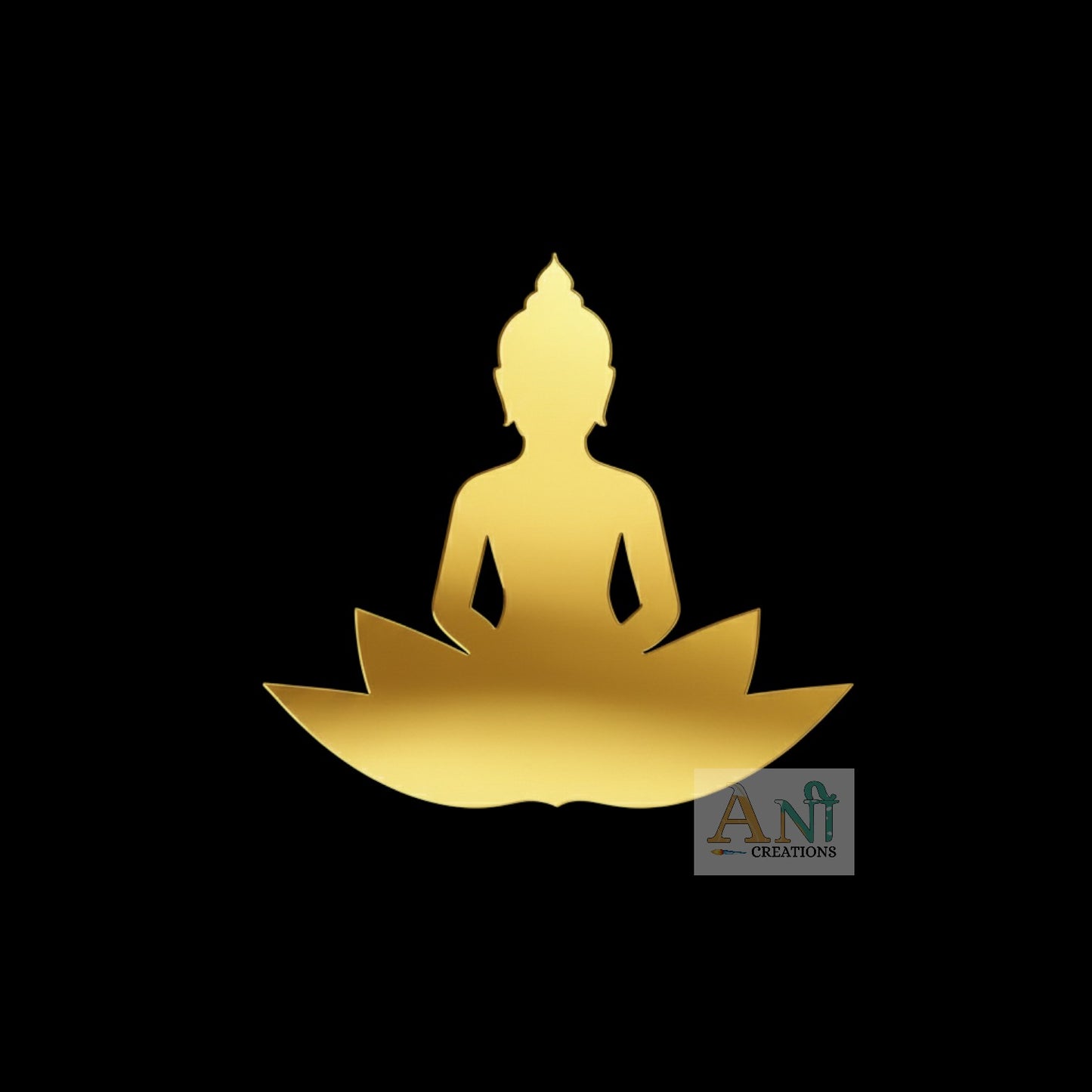 Mahavir Swami 1 Acrylic Cutout