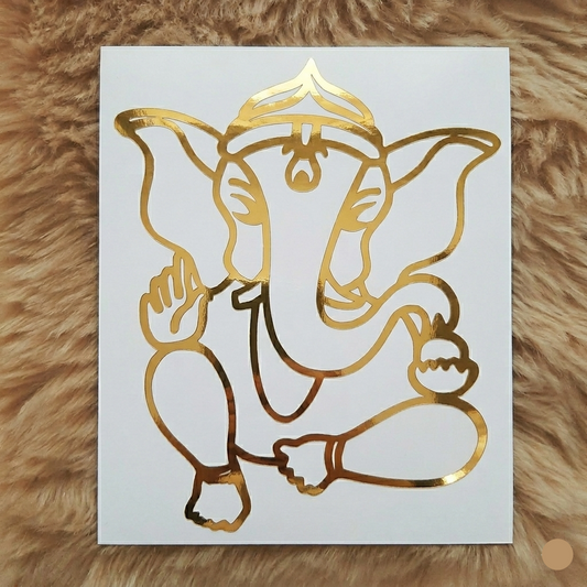 Ganpati Vinyl Sticker 4