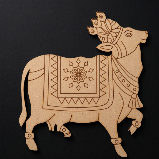 Pichwai cow 1 MDF Cutout