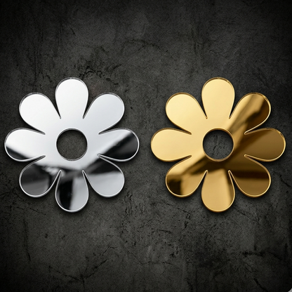 Flower Design 2 -Acrylic Mirror - 1000 Pcs