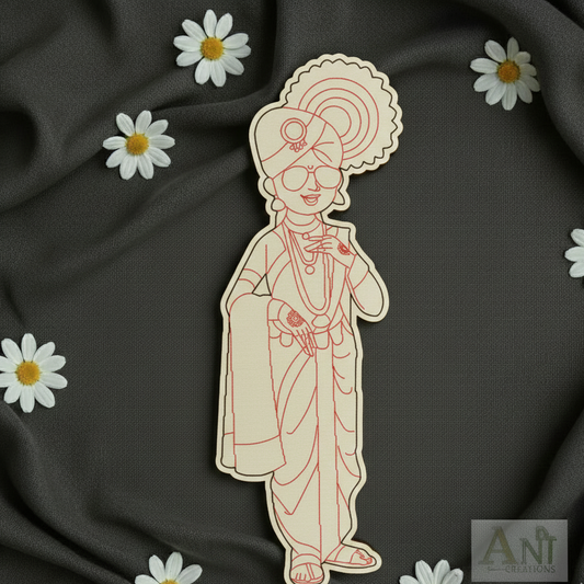 Dancing Lady 9 Mdf Cutout