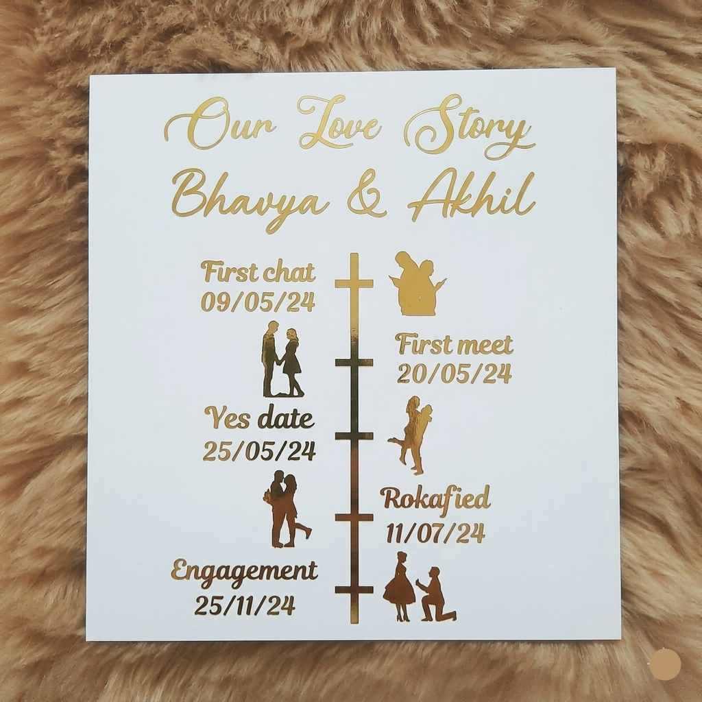 Love Story vinyl sticker
