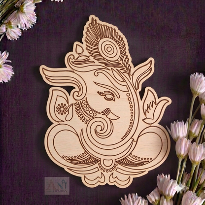 Ganpati ji 1 MDF Cutout